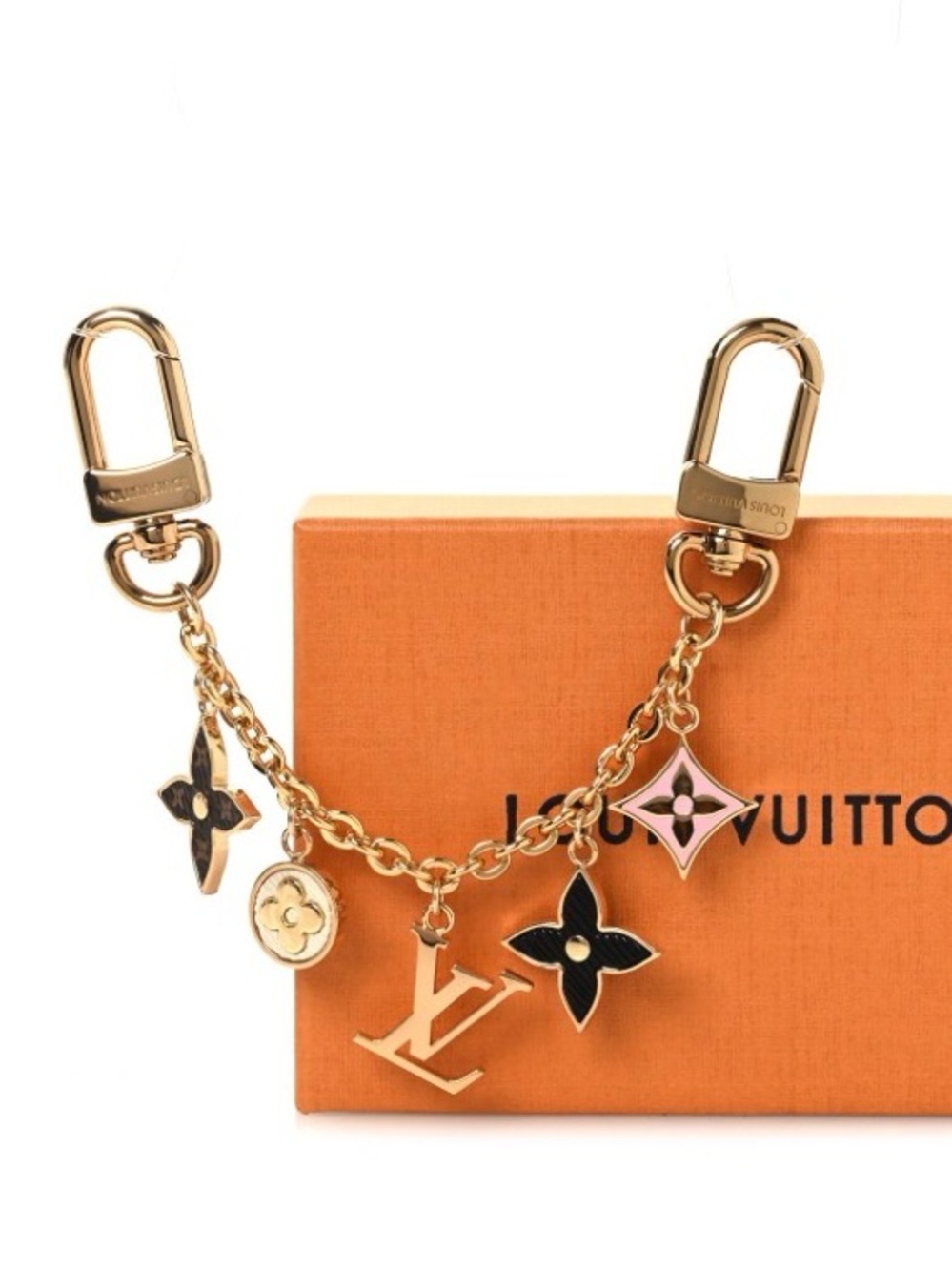 Louis Vuitton Spring Floral Chain Bag Charm